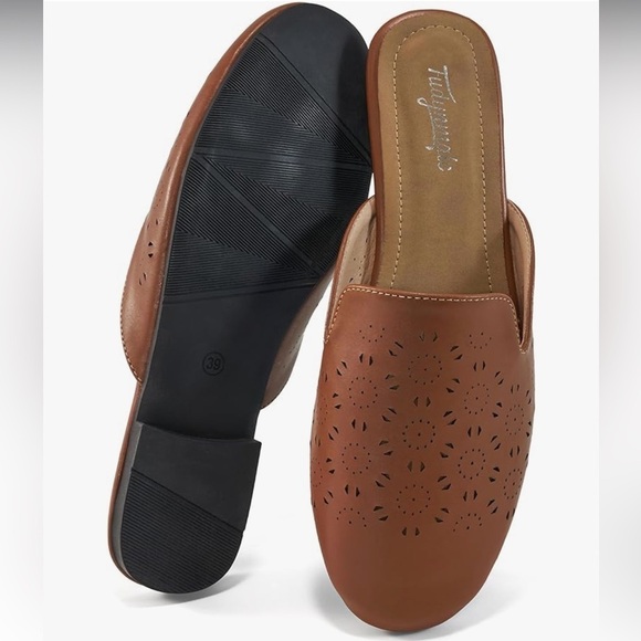 Shoes - Mules for Women Flats Comfortable Round Toe